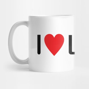 I Love Lamp Mug